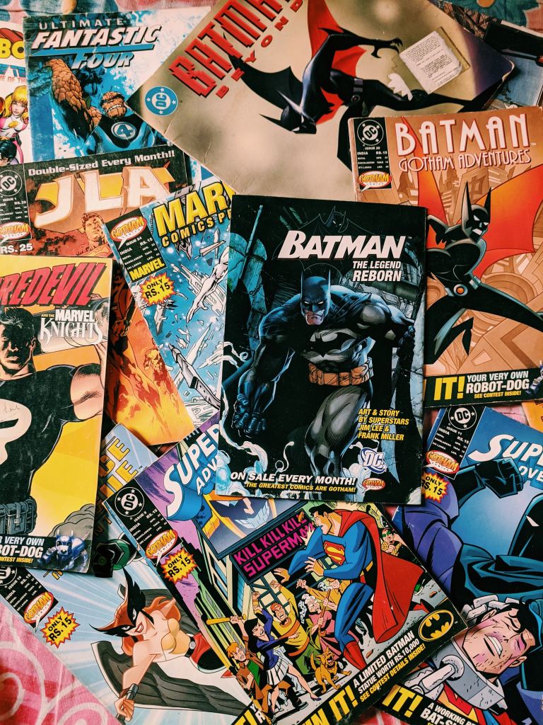 Comic books, marvel, batman