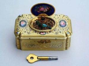 Music box at estate sale