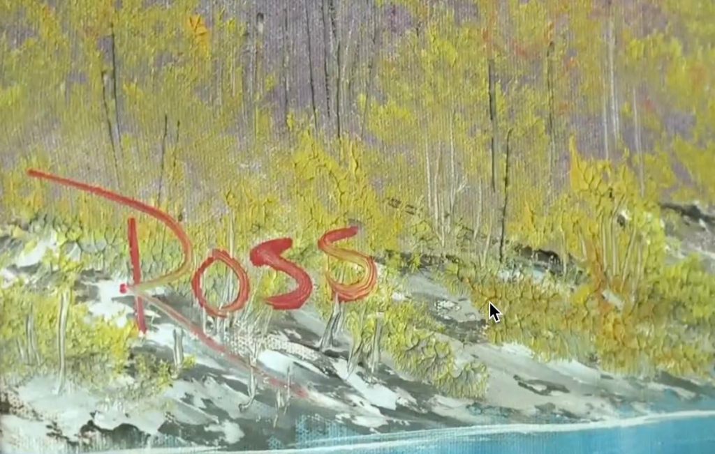 Bob Ross Art Worth