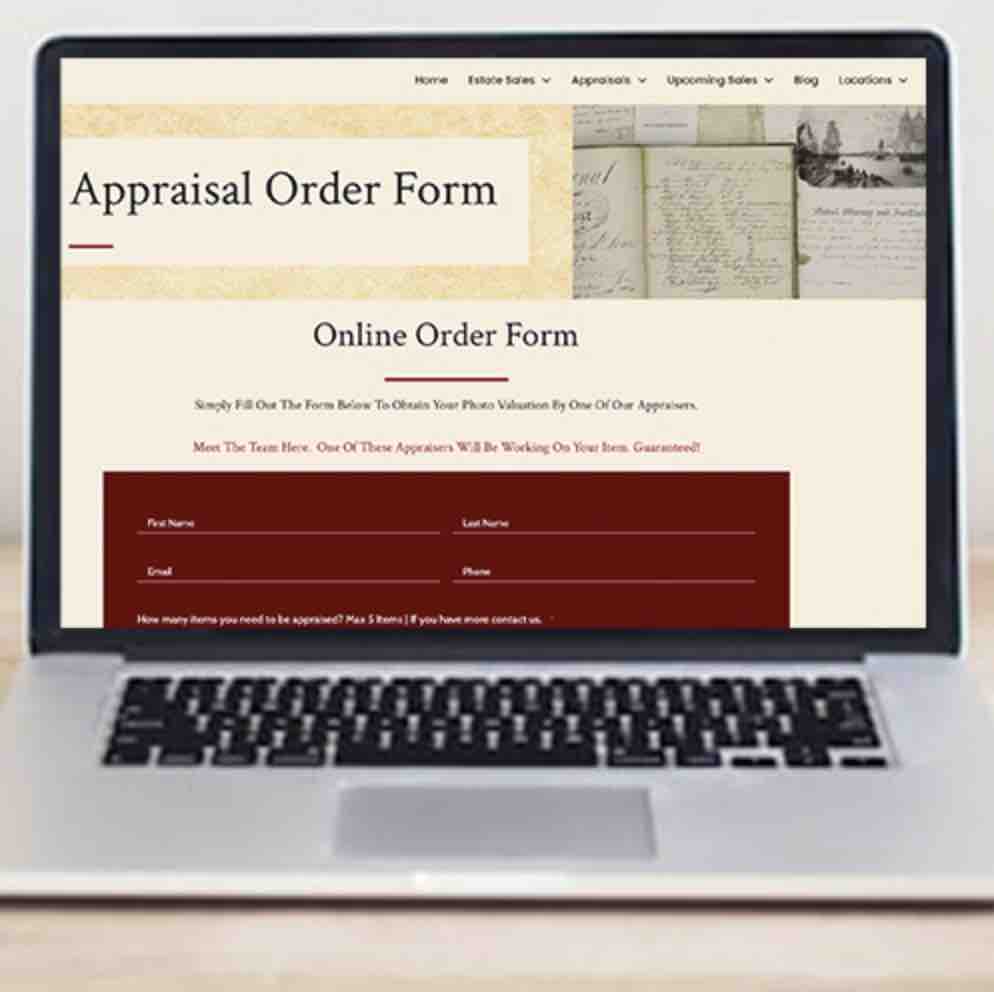 Submit Your Items Through Our Des Moines Photo Appraisal Form