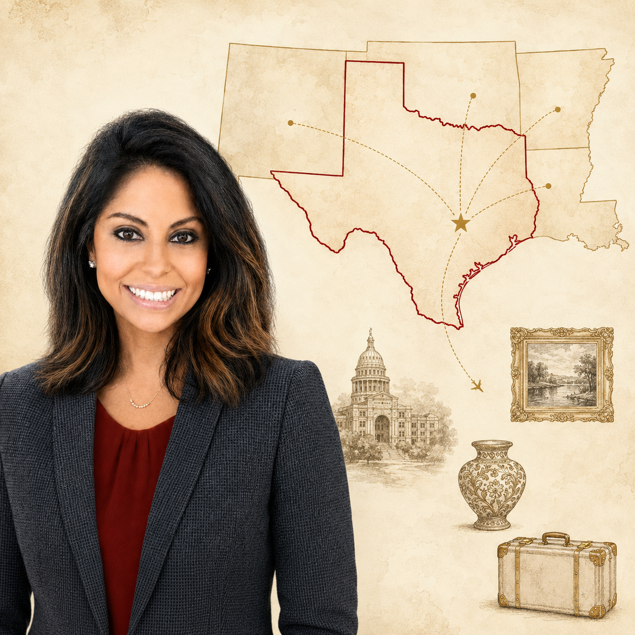 Austin Texas personal property appraiser Joyce Rosa serving Texas, nearby states and nationwide appraisal projects
